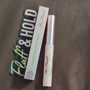 Too Faced Fluff & Hold Laminating Brow Wax 9g Crystal Clear